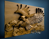 Eagle, 3D STL Model 0442