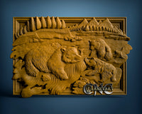 Bears, 3D STL Model 0476