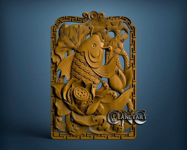 Fish, 3D STL Model 0503