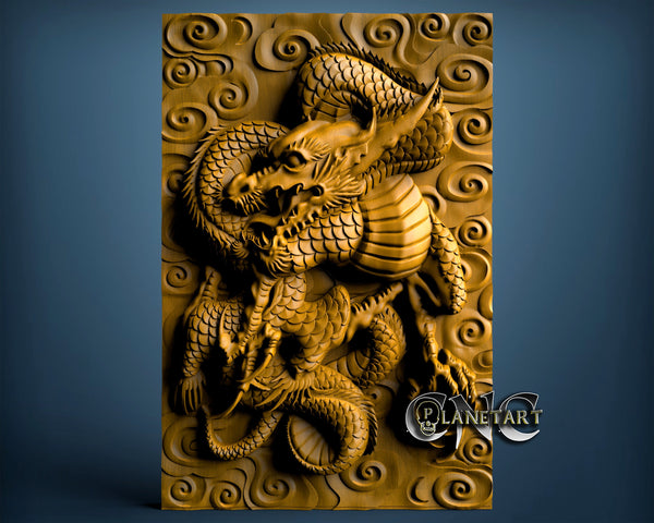 Dragon, 3D STL Model 1045