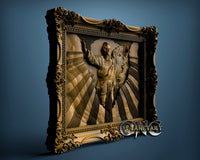 Jesus, 3D STL Model 4672