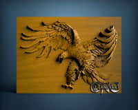 Eagle, 3D STL Model 0448