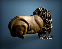 Lion, 3D STL Model 0625