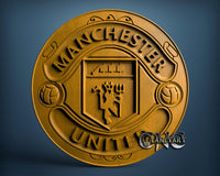 Manchester United, 3D STL Model 1504