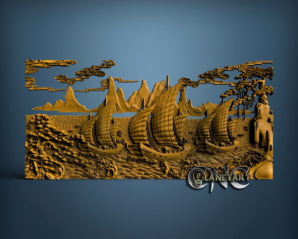 View in Sea, 3D STL Model 2643