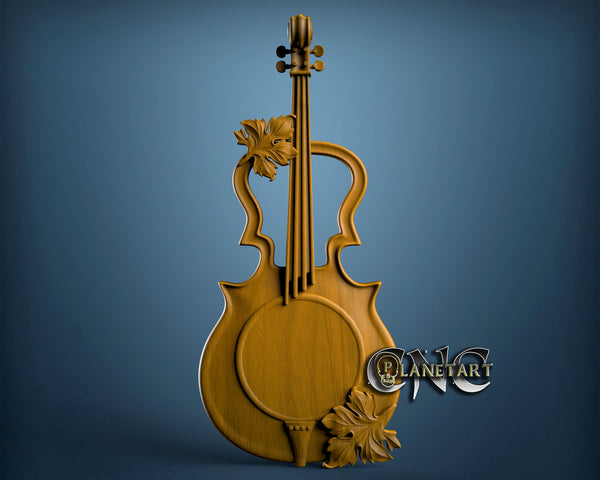 Violin, 3D STL Model 6500