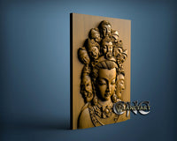 Guanyin, 3D STL Model 1360