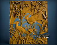 Birds, 3D STL Model 0887