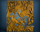 Birds, 3D STL Model 0887