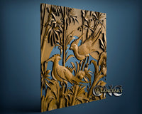 Birds, 3D STL Model 0887