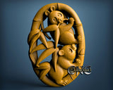 Bears, 3D STL Model 0481