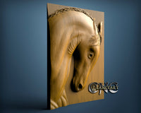 Horse, 3D STL Model 0786