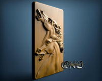 Horses, 3D STL Model 0747