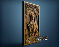 Santa Teresa de Avila, 3D STL Model 4654