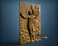 Jesus, 3D STL Model 4608