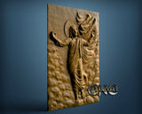 Jesus, 3D STL Model 4608