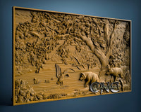 Forest View, 3D STL Model 2840