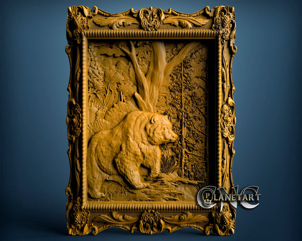 Bear, 3D STL Model 0478