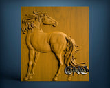 Horse, 3D STL Model 0771