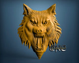 Wolf, 3D STL Model 0646