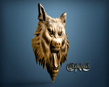 Wolf, 3D STL Model 0646