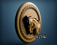 Horse, 3D STL Model 0744