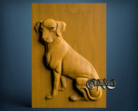 Dog, 3D STL Model 0799