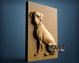 Dog, 3D STL Model 0799