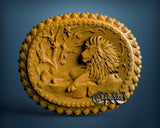 Lion, 3D STL Model 11225