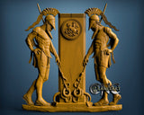 Greek Soldier, 3D STL Model 2808