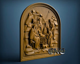 Birth of Jesus, 3D STL Model 4663