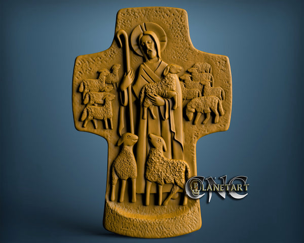 Jesus, 3D STL Model 4615