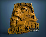 American carpenter, 3D STL Model 10091