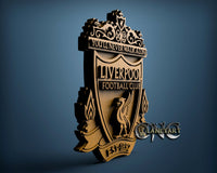 Liverpool, 3D STL Model 1505