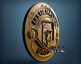 Manchester United, 3D STL Model 1504