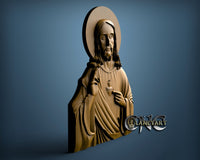 Jesus, 3D STL Model 4603