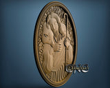 Jesus, 3D STL Model 4605