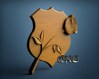 Rose for Fallen, 3D STL Model 10365