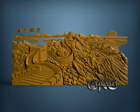 View Great Wall of China, 3D STL Model 2640