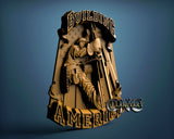 Building America, 3D STL Model 10092