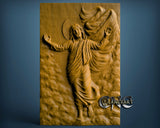 Jesus, 3D STL Model 4608