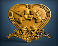 Angel in Heart, 3D STL Model 2047