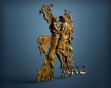 Couple, 3D STL Model 6314