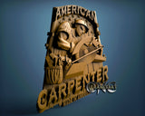 American carpenter, 3D STL Model 10091