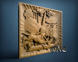 Hunting Dog, 3D STL Model 1181