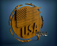 Usa,3D STL Model 10028