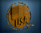 Usa,3D STL Model 10028