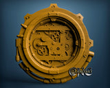 Mechanical Clock, 3D STL Model 1215