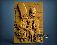 The Simpsons, 3D STL Model 10272