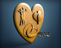 Gift for Lovers, 3D STL Model 2053